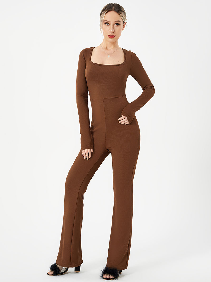 Women's Loose Casual High Stretch Jumpsuit